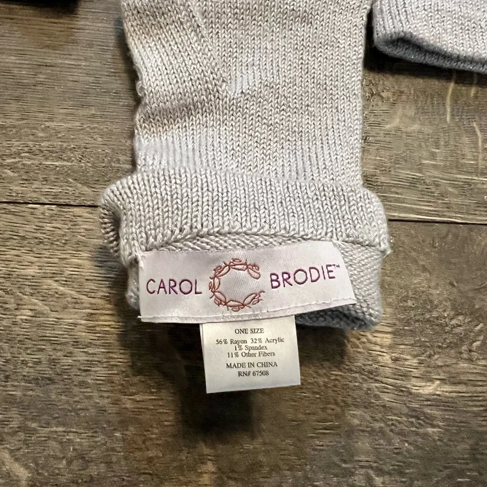 Carol Brodie Evil Eye Hat and Gloves‎ Set
